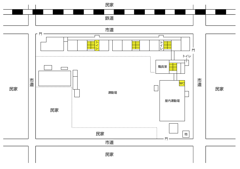 構内図