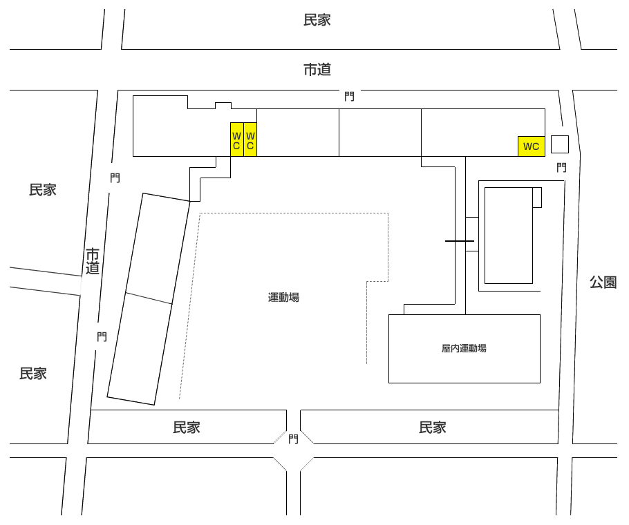 構内図