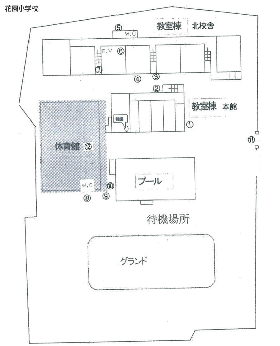 校内図