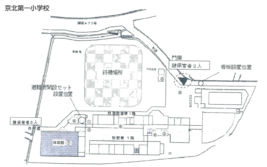 校内図