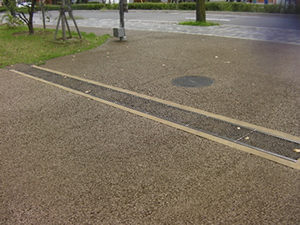 正面玄関～御池通り側歩道まで
