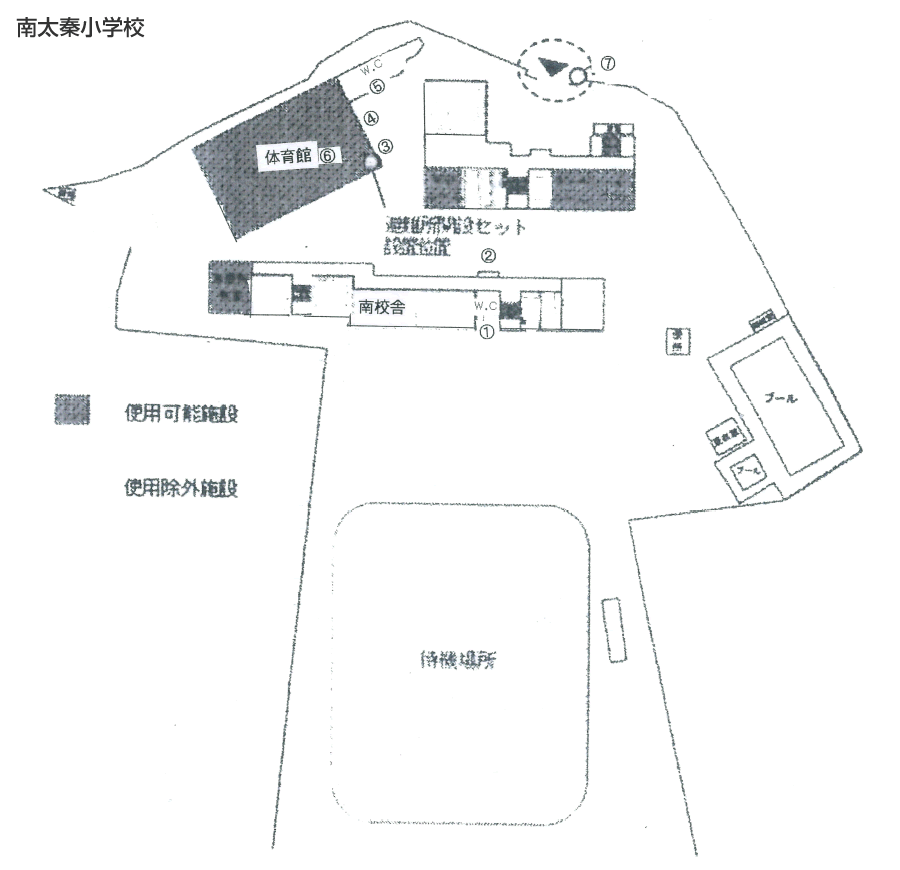 校内図