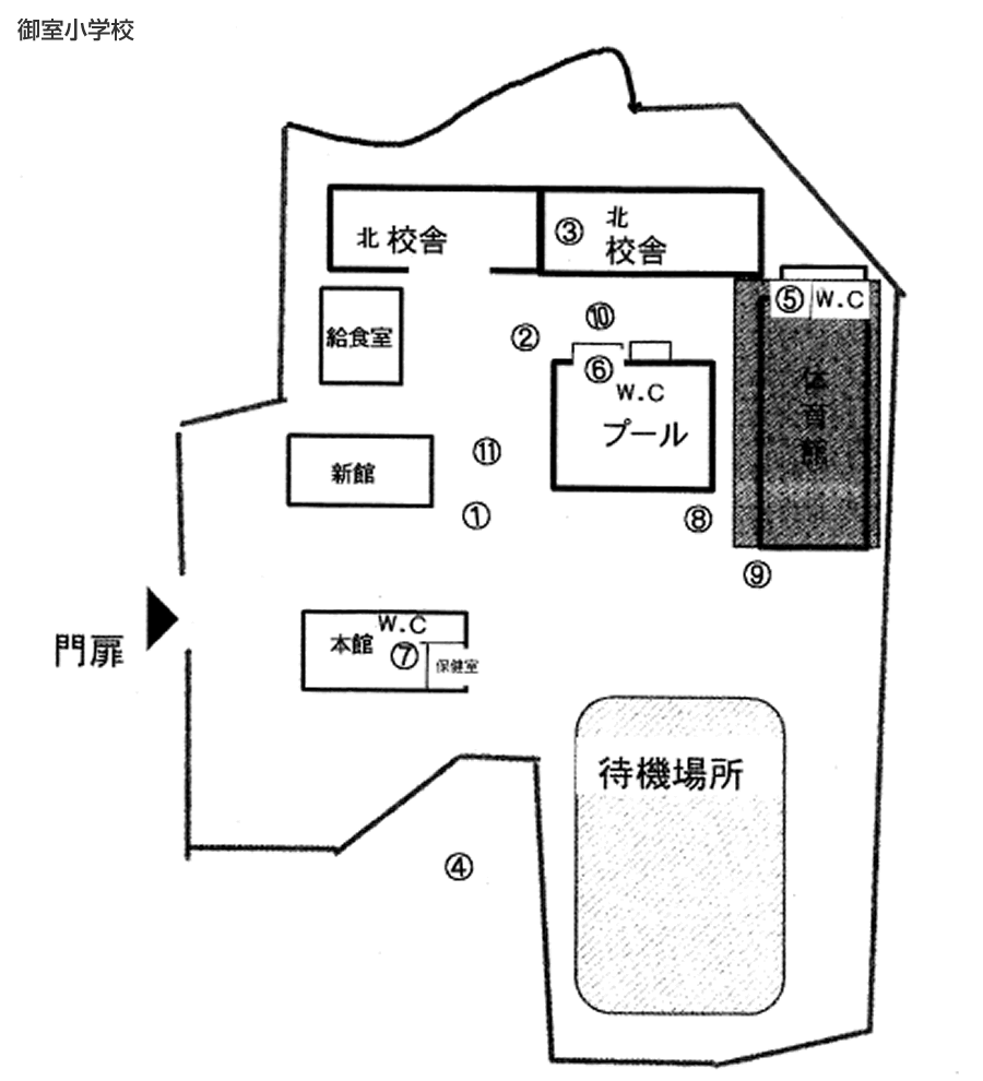 校内図