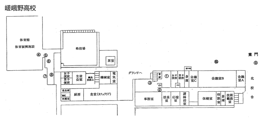 校内図