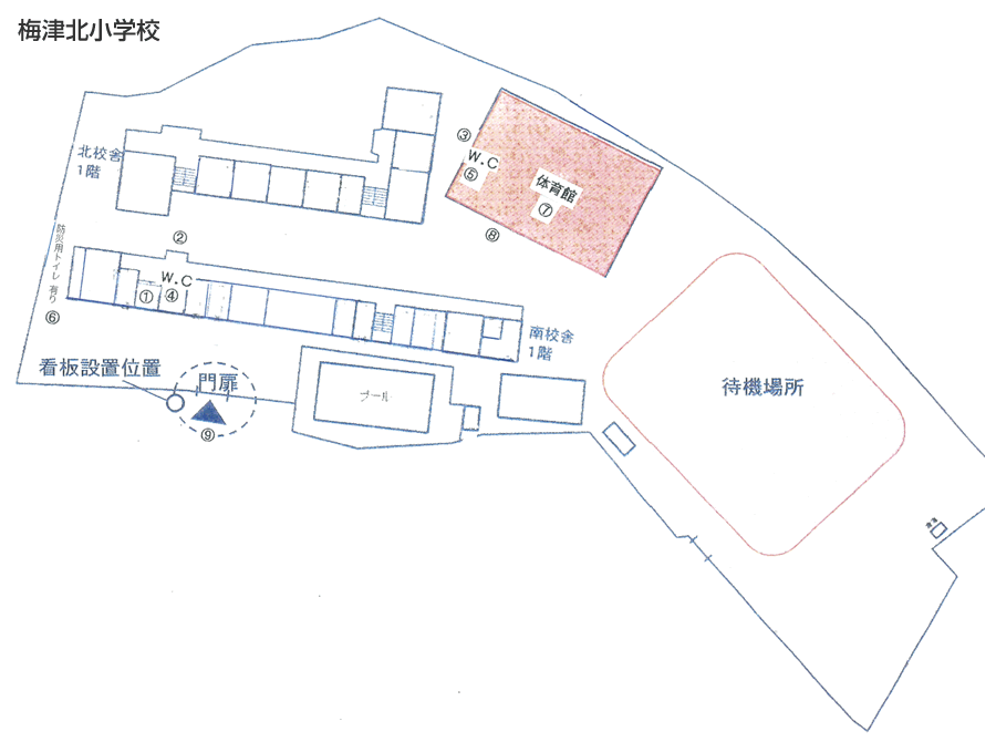 校内図