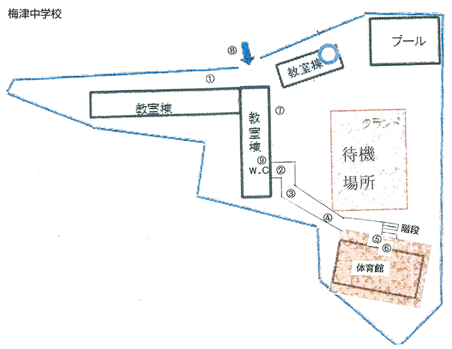 校内図