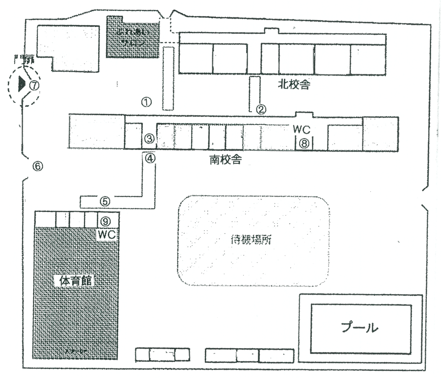 校内図