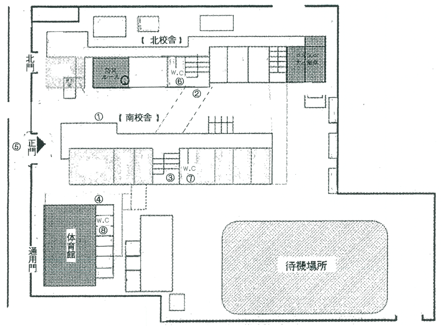 校内図